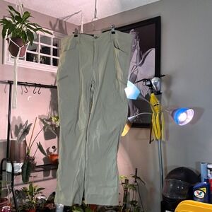 Eddie Bauer‎ Mens 40X30 Tan Beige Hiking Trail Cargo Pants Outdoor